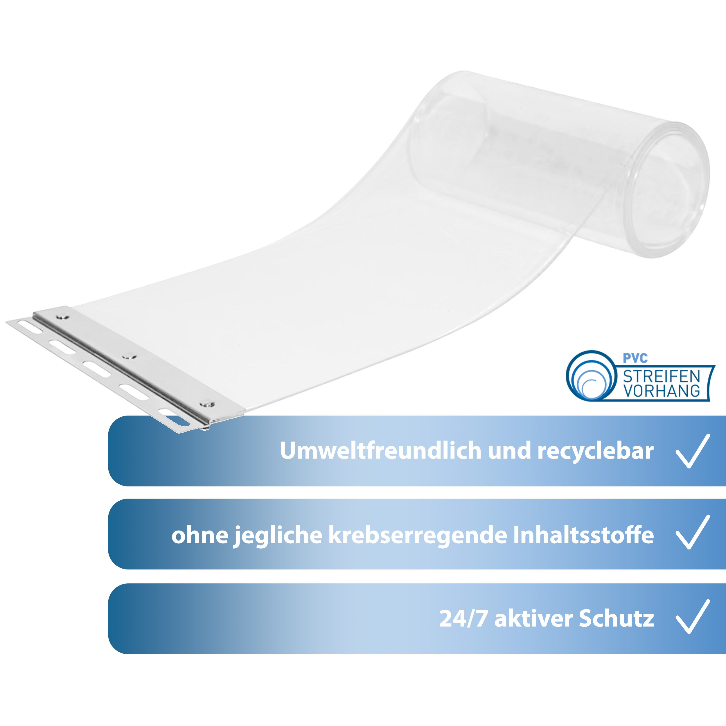 PVC Rollenware transparent glasklar - Image 3
