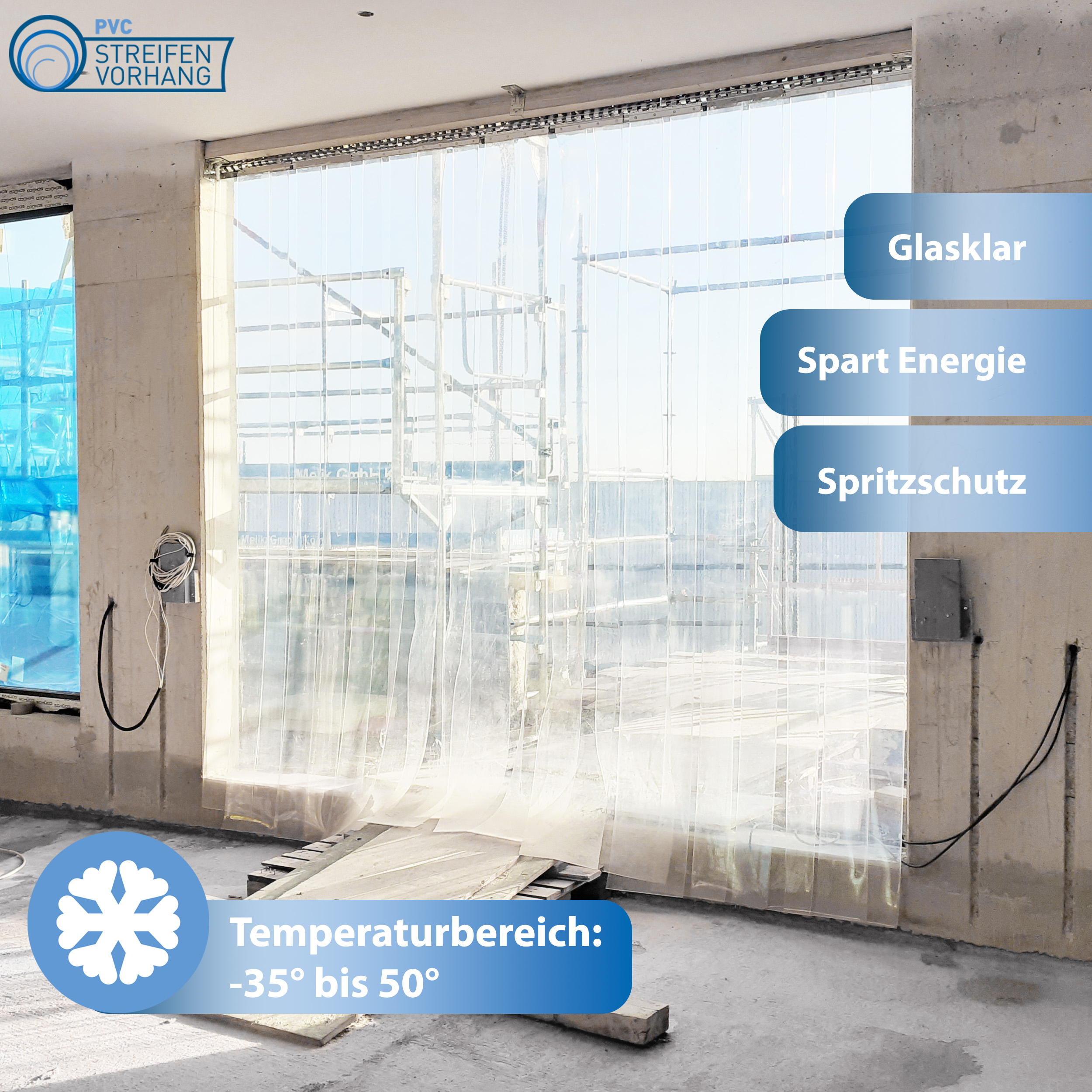 PVC Rollenware transparent glasklar - Image 5