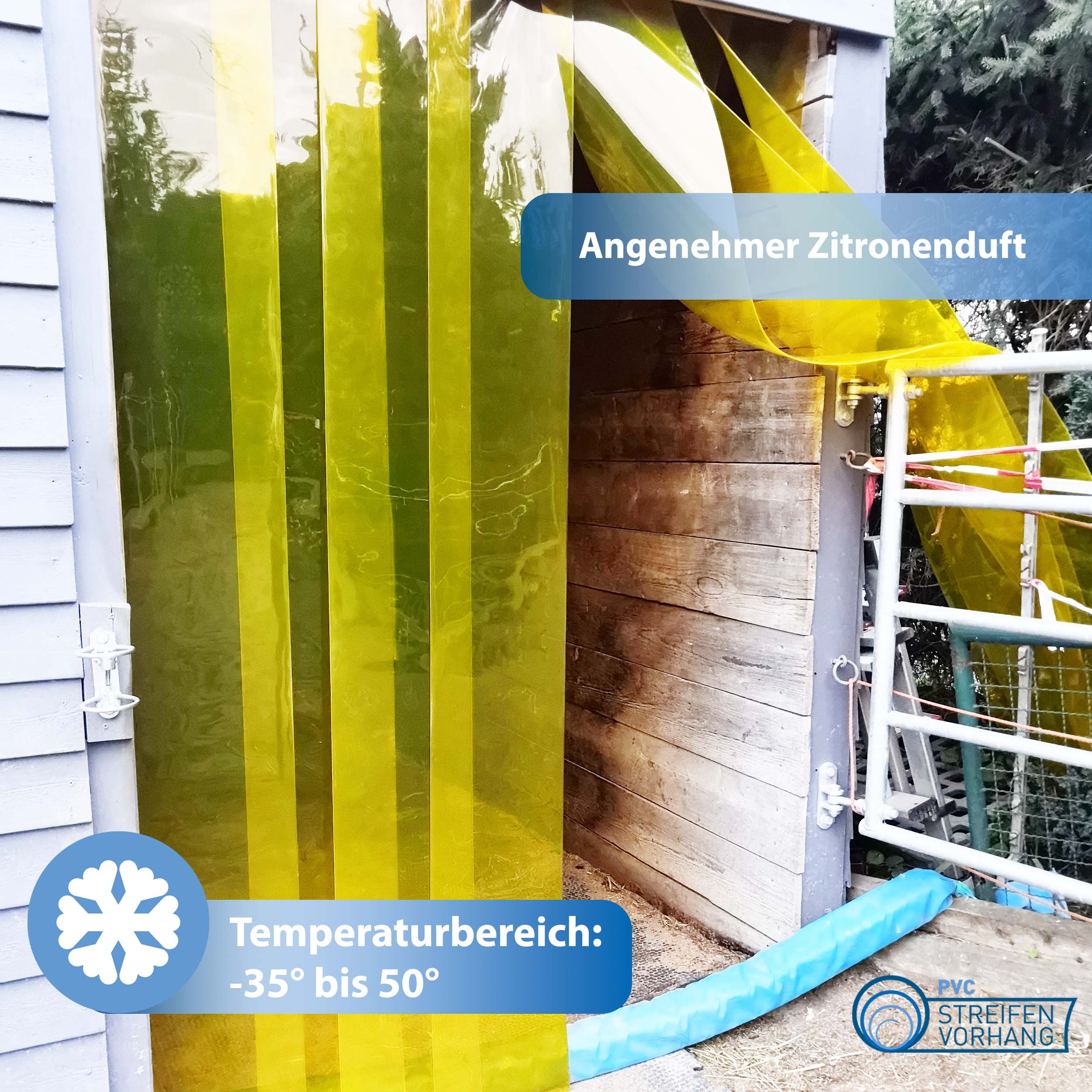 PVC Streifen Meterware STALLVORHANG - Image 4