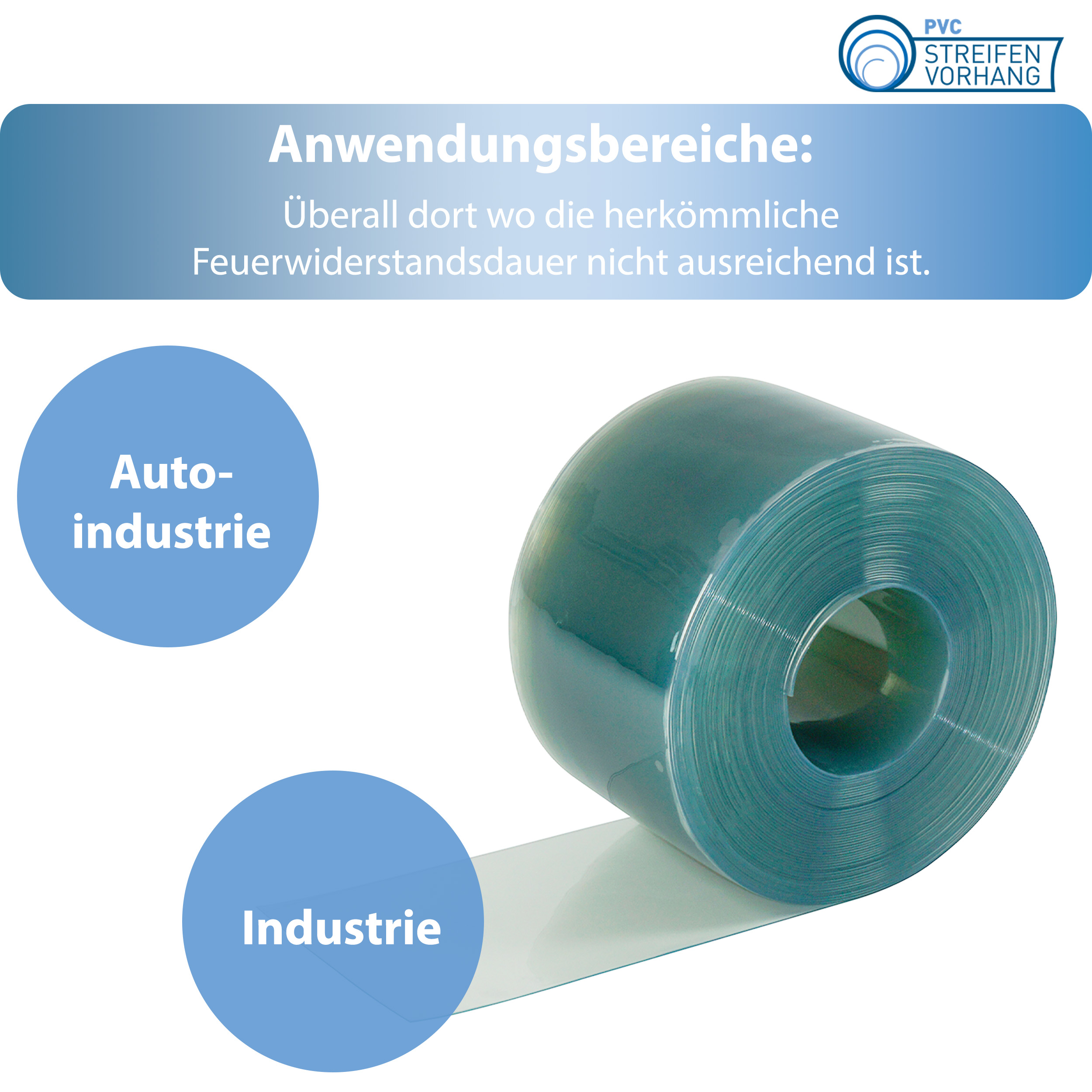 PVC Streifen Meterware FEUERHEMMEND - Image 6