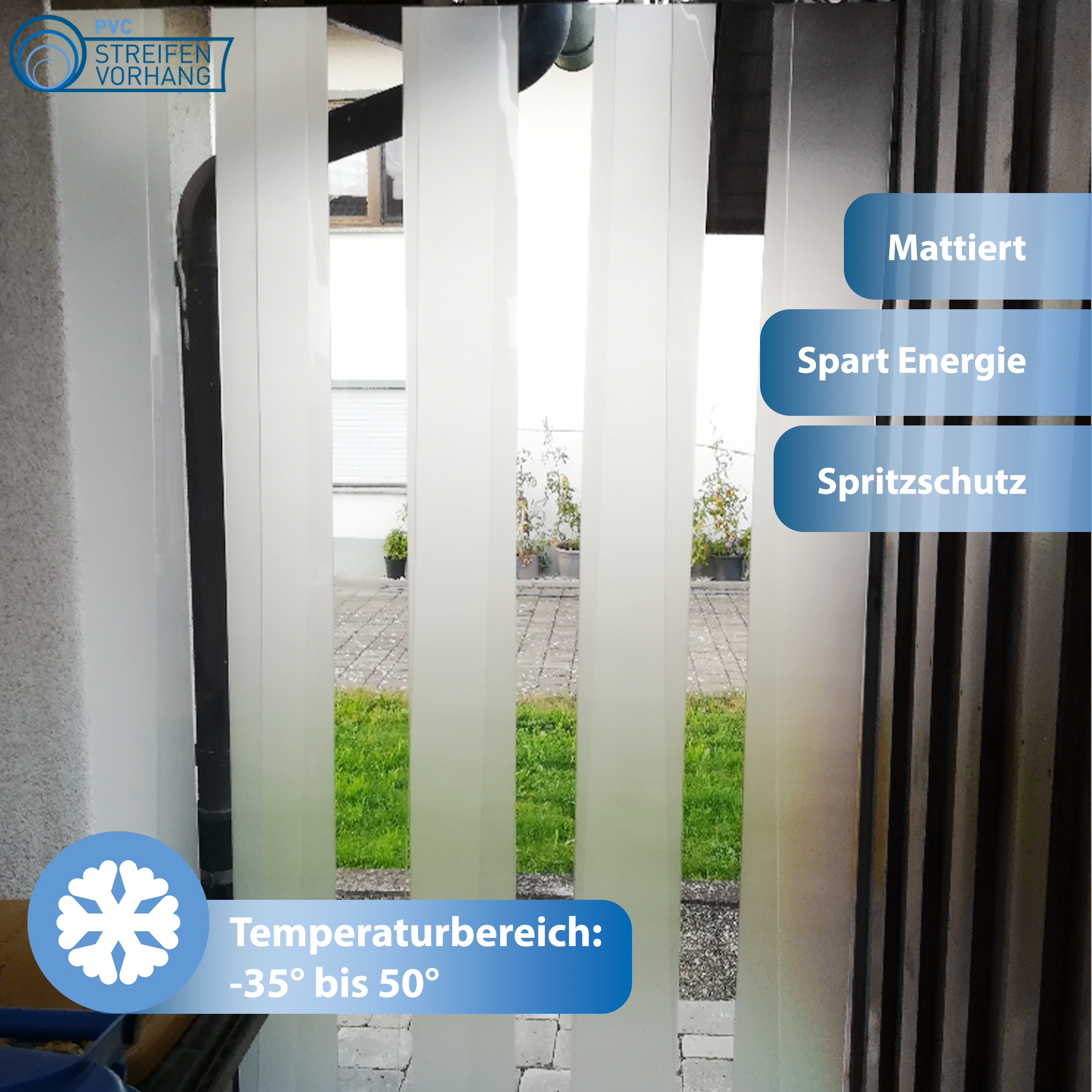 PVC Vorhang Ersatzstreifen MATTIERT - Image 4