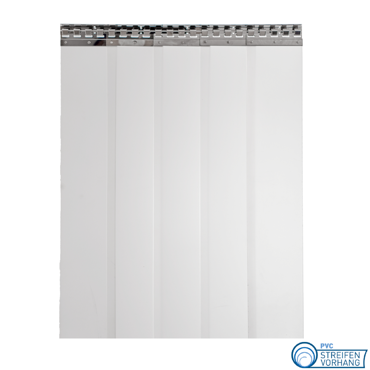 PVC Streifenvorhang mattiert