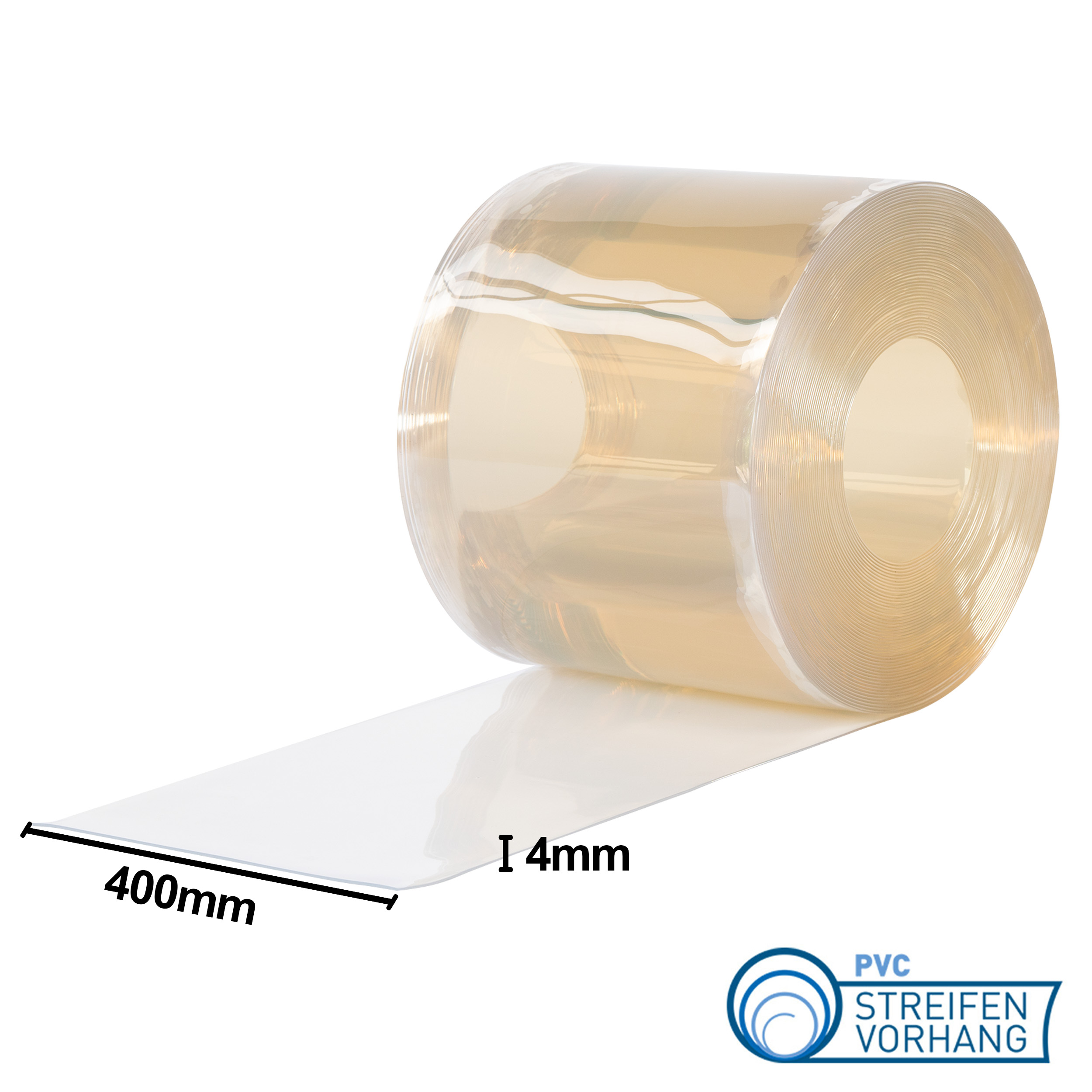 PVC STREIFEN BREITE 400 MM _ STÄRKE 4 MM